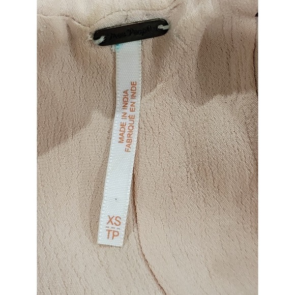 Free People Womens Shimmer and Shine Beaded Tank Top Size XS - Picture 12 of 12